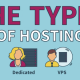 أنواع استضافات المواقع